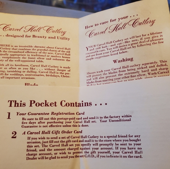 3-Piece Carvel Hill Fine Carving Set by Briddell - Picture 7 of 10